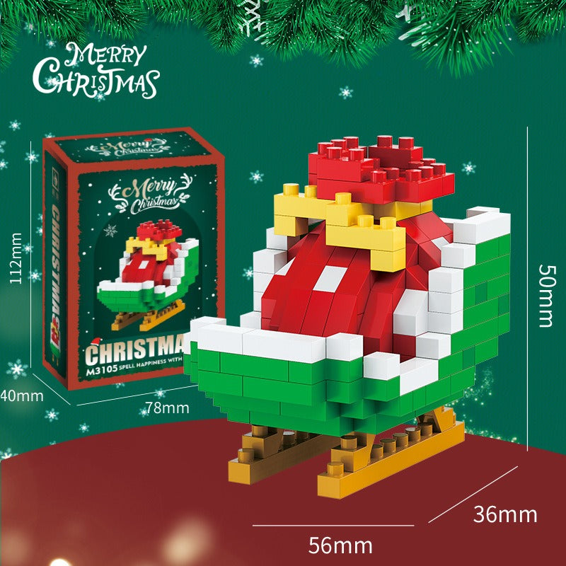 Funny Christmas Toys and Gifts for Kids with Building Blocks