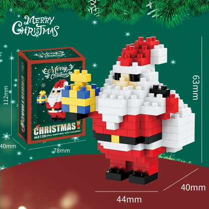 Funny Christmas Toys and Gifts for Kids with Building Blocks