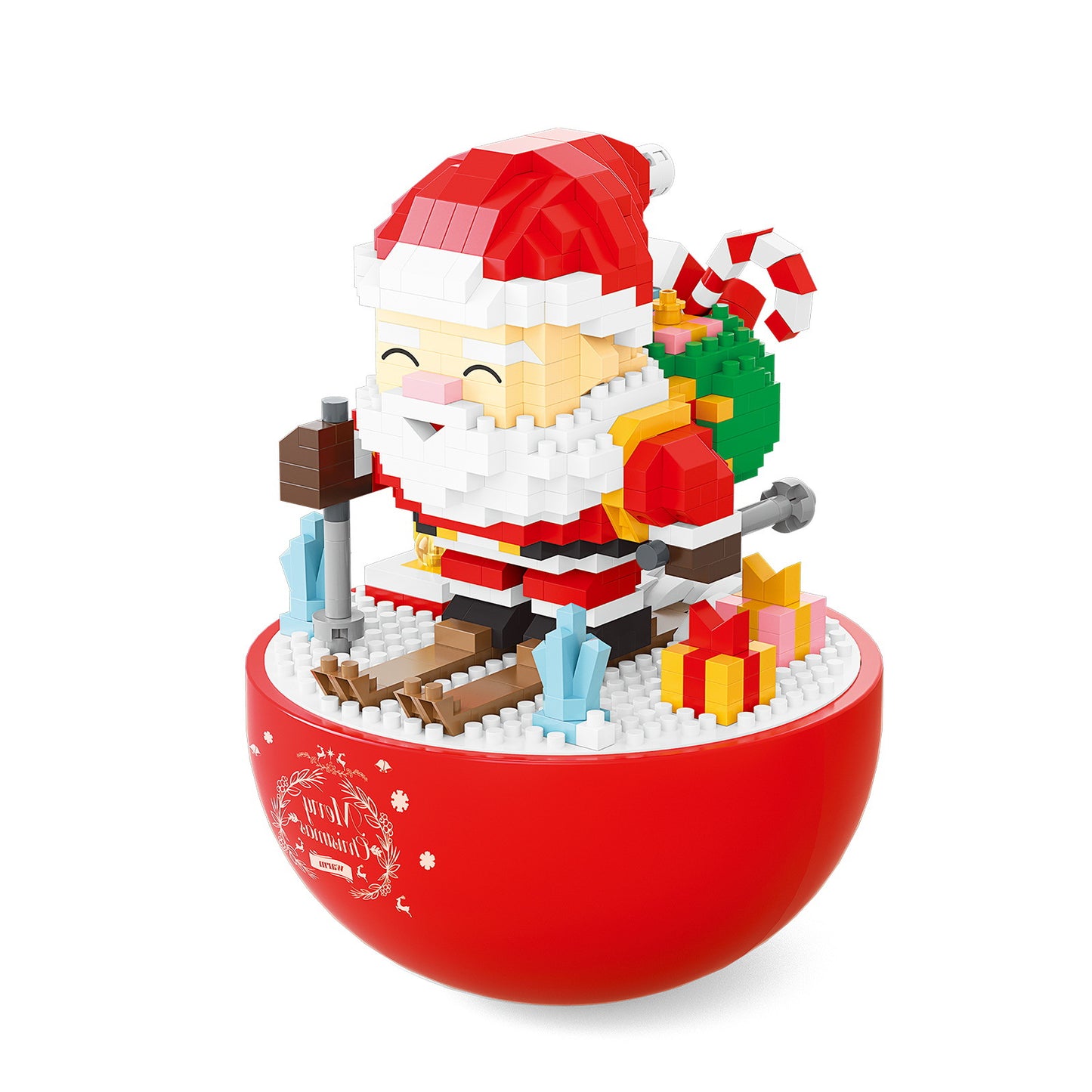 Funny DIY Decorative Model of Santa Claus with Movement