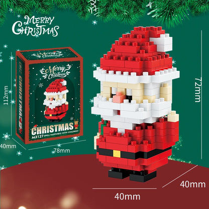 Funny Christmas Toys and Gifts for Kids with Building Blocks