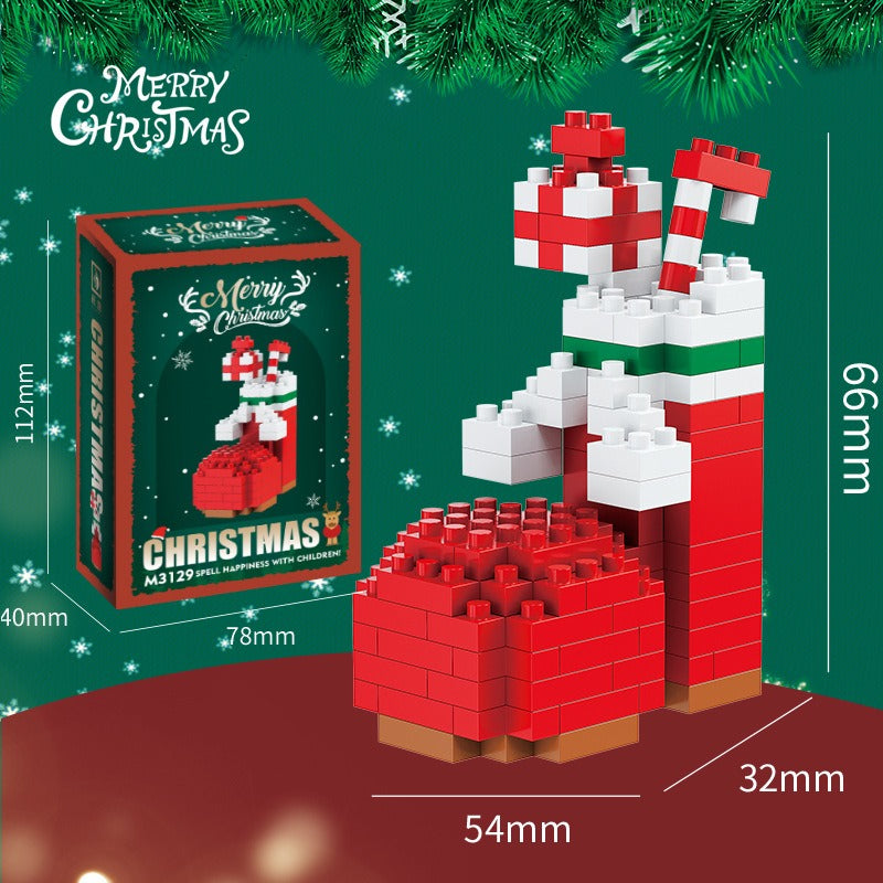 Funny Christmas Toys and Gifts for Kids with Building Blocks