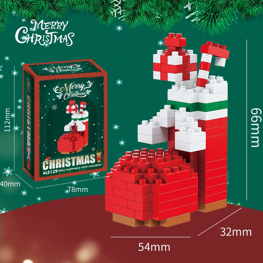 Funny Christmas Toys and Gifts for Kids with Building Blocks