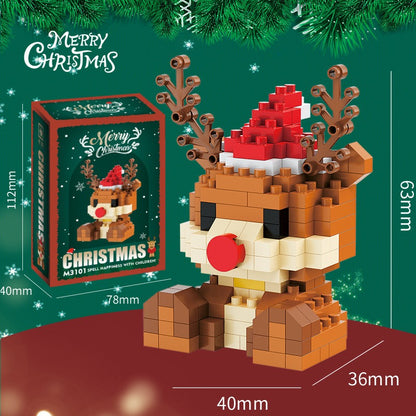 Funny Christmas Toys and Gifts for Kids with Building Blocks