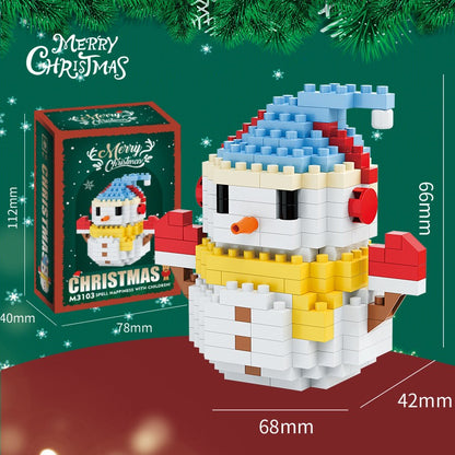 Funny Christmas Toys and Gifts for Kids with Building Blocks