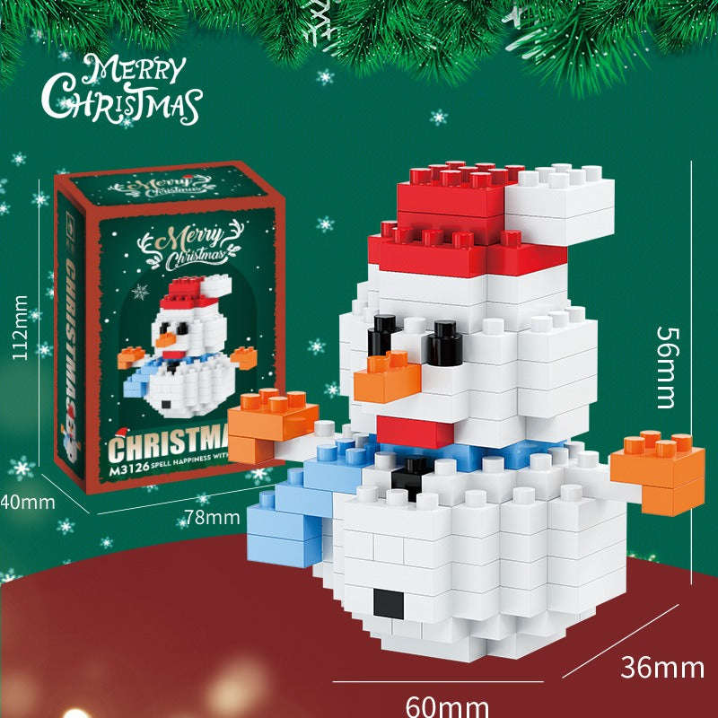 Funny Christmas Toys and Gifts for Kids with Building Blocks