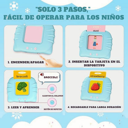 Máquina de Tarjetas de Aprendizaje de Inglés - Baladora