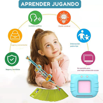 Máquina de Tarjetas de Aprendizaje de Inglés - Baladora